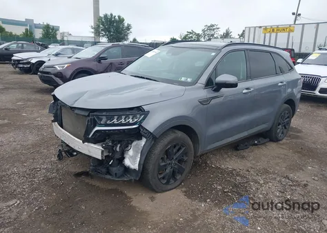2021 Kia Sorento S из США, поврежденный, VIN 5XYRLDLC0MG066429